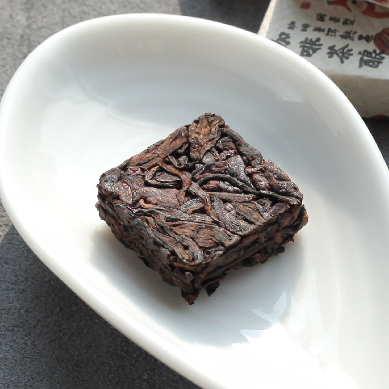 Coffee-flavored Ripe Pu'er Tea 9 pcs/strip